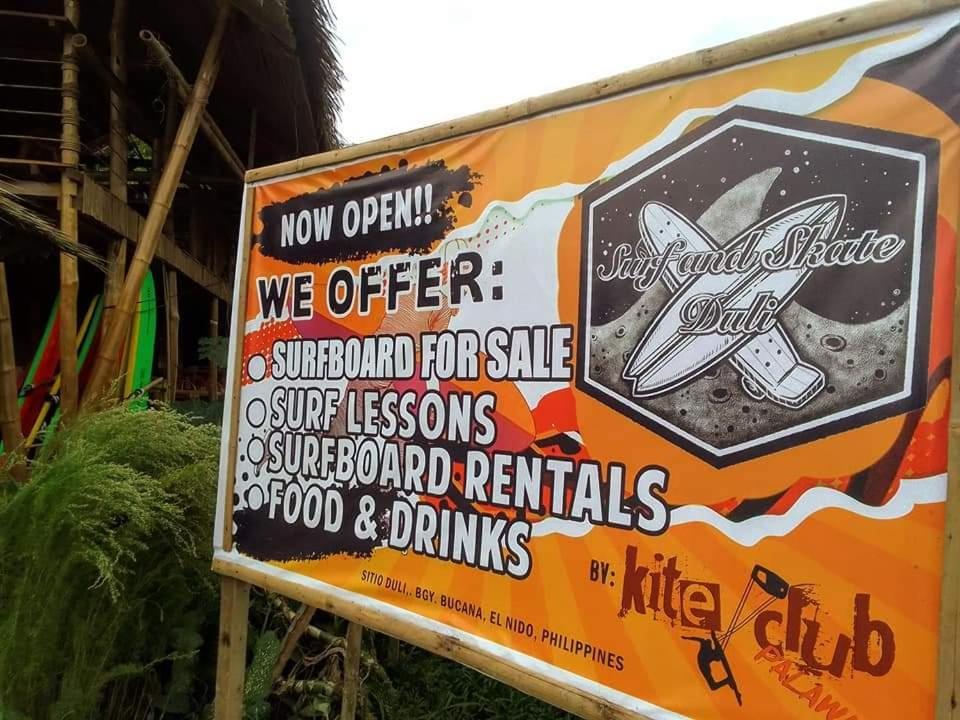 Hostel Surf And Skate Duli El Nido By Kiteclub Palawan Zewnętrze zdjęcie