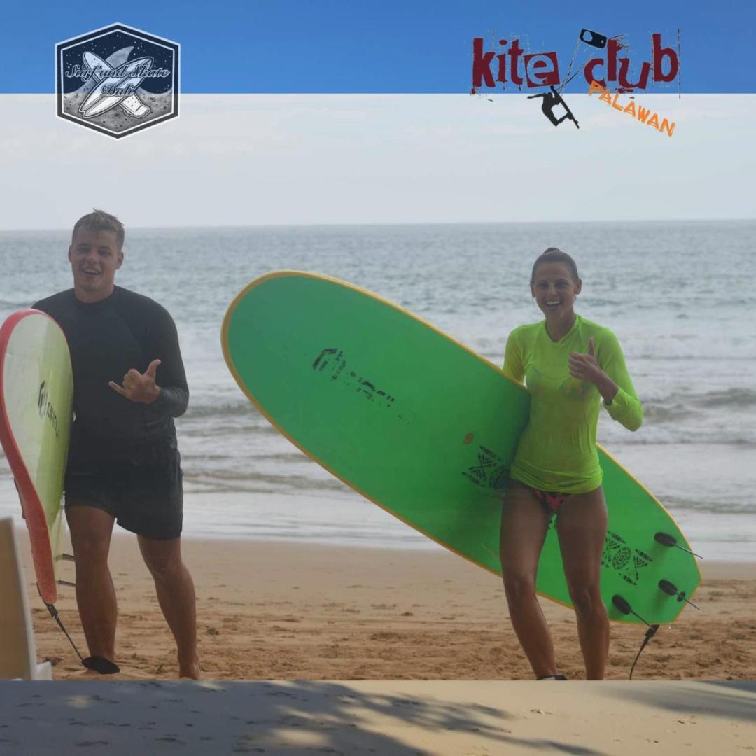 Hostel Surf And Skate Duli El Nido By Kiteclub Palawan Zewnętrze zdjęcie