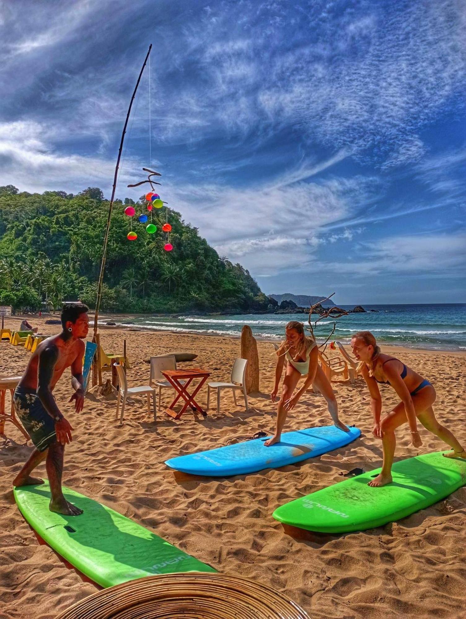 Hostel Surf And Skate Duli El Nido By Kiteclub Palawan Zewnętrze zdjęcie